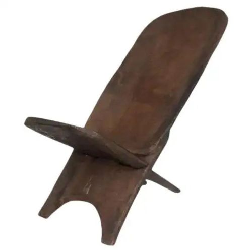 Vintage Holz geschnitzter Stuhl