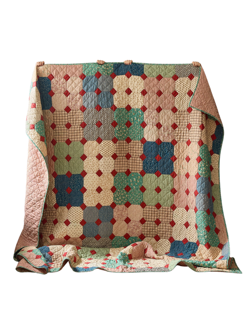 Weiden-Patchwork-Quilt