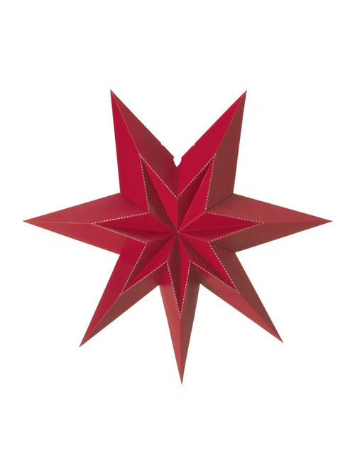 Roter StrÅla Lampenschirm