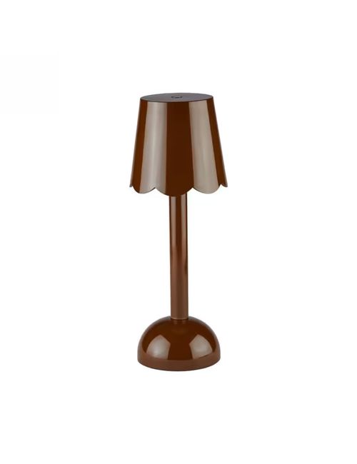 Wiederaufladbare LED-Lampe mit Schokoladenmuschel