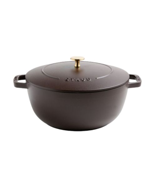 Staub Matte Espresso 5-Qt. Unverzichtbarer französischer Ofen