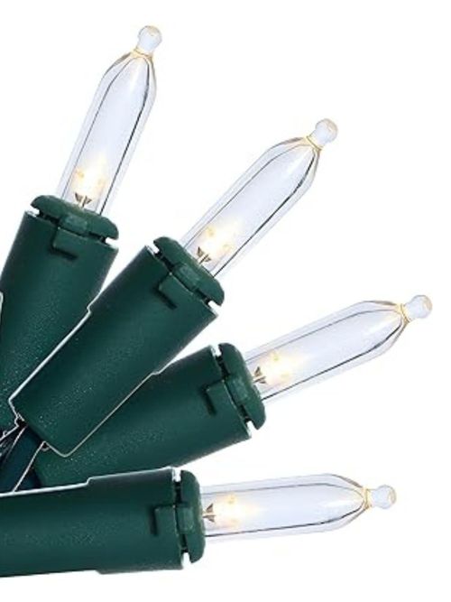 Warme Weihnachtsbeleuchtung