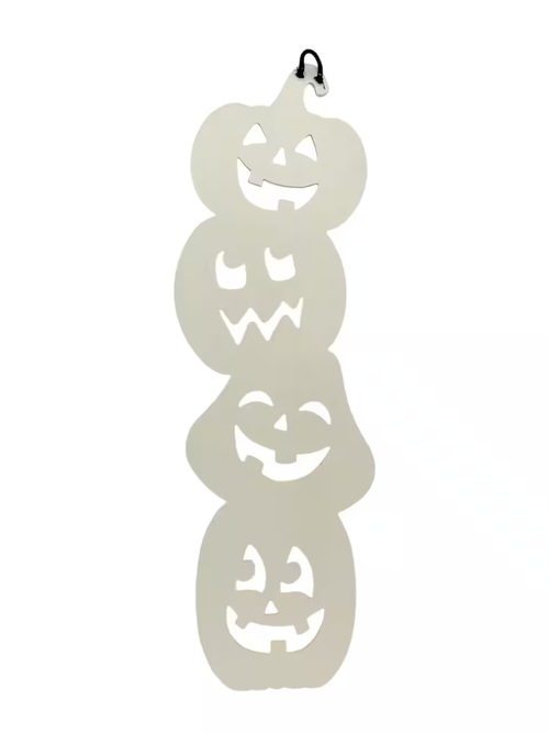 Jack-o'-Lantern Verandaschild DIY Holzdekor