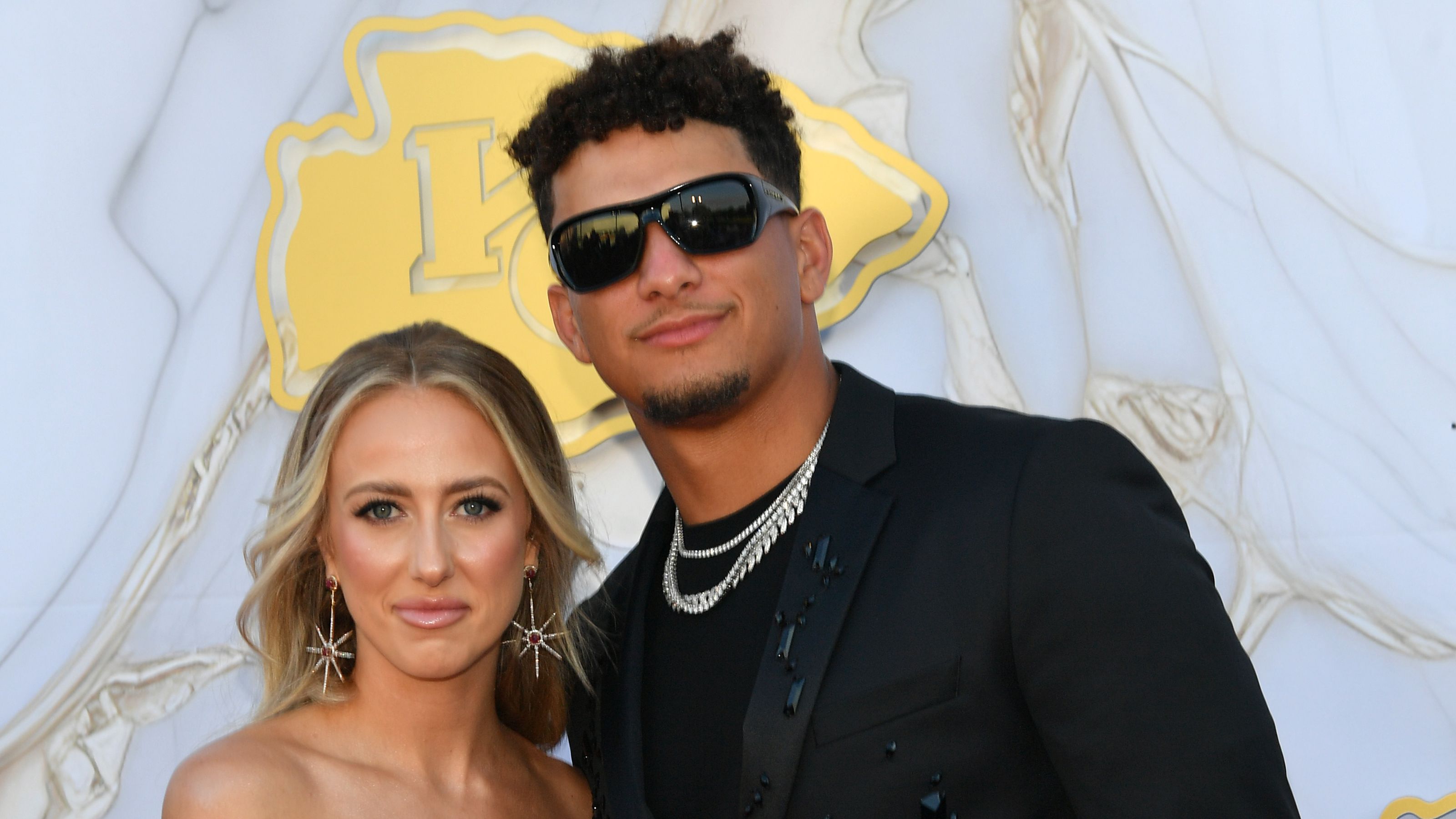 Patrick und Brittany Mahomes