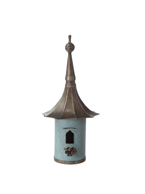 Vogelhaus aus Metall