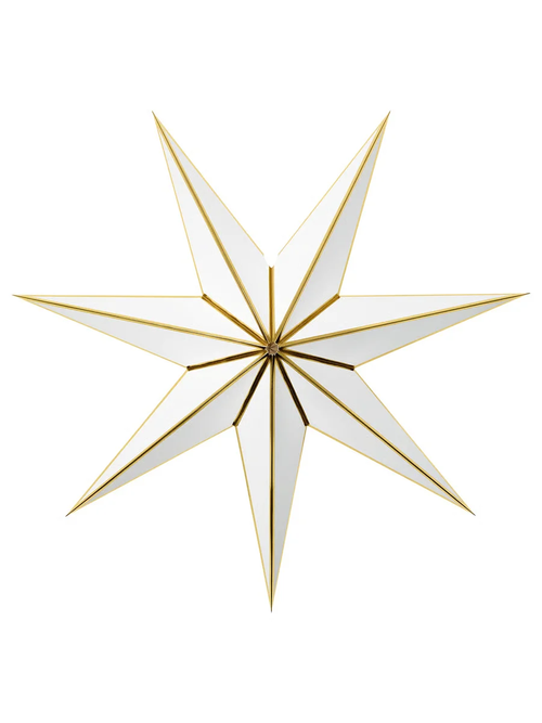 Weiß/Gold StrÅla Lampenschirm