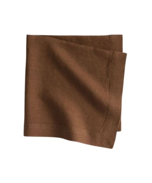 Marin Earth Brown Europäisch zertifizierte Leinenserviette