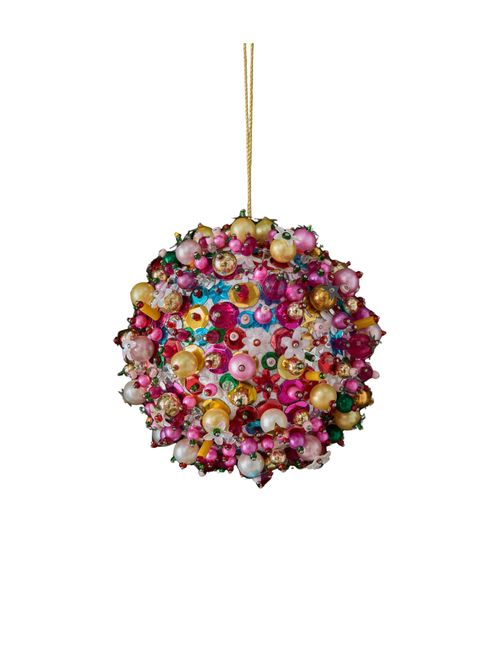 Elster-Pailletten-Kugelornament