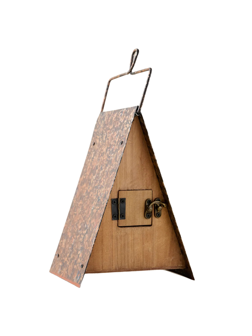 Vogelhaus mit A-Rahmen