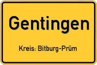 Gentingen Kreis: Bitburg-Prüm