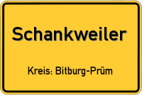 Ortsschild von Schankweiler