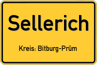 Ortsschild von Sellerich