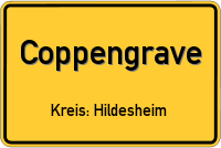 Ortsschild von Coppengrave