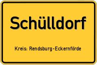 Ortsschild von Schülldorf