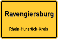 Ortsschild von Ravengiersburg