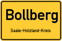 Ortsschild von Bollberg