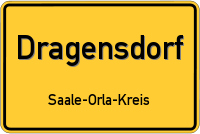 Ortsschild von Dragensdorf