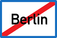 Schild Berlin