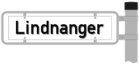 Strassenschild vom Lindnanger