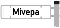 Strassenschild vom Mivepa