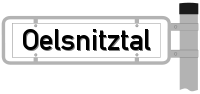 Strassenschild vom Oelsnitztal